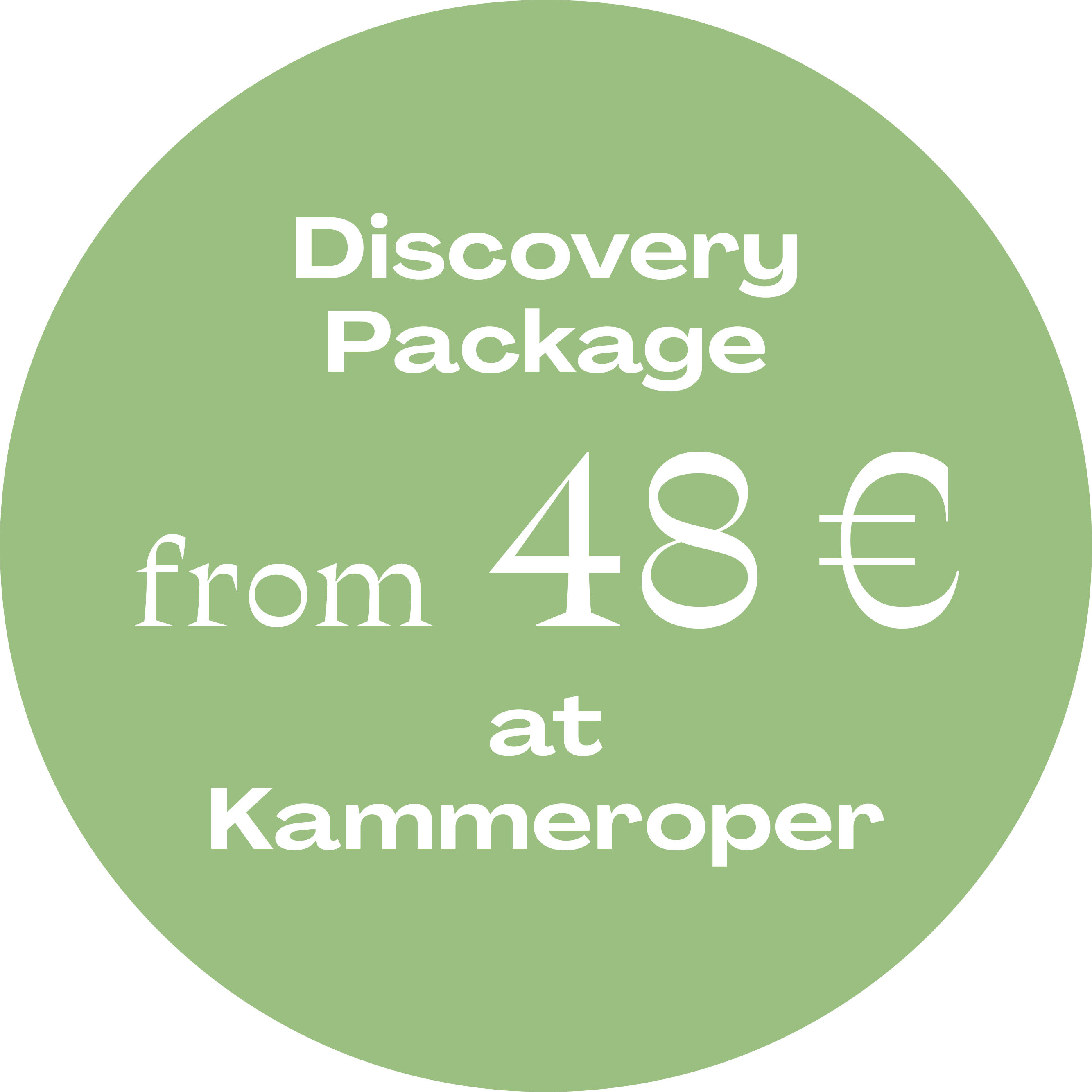 Discovery Package Kammeroper © Vereinigte Bühnen Wien