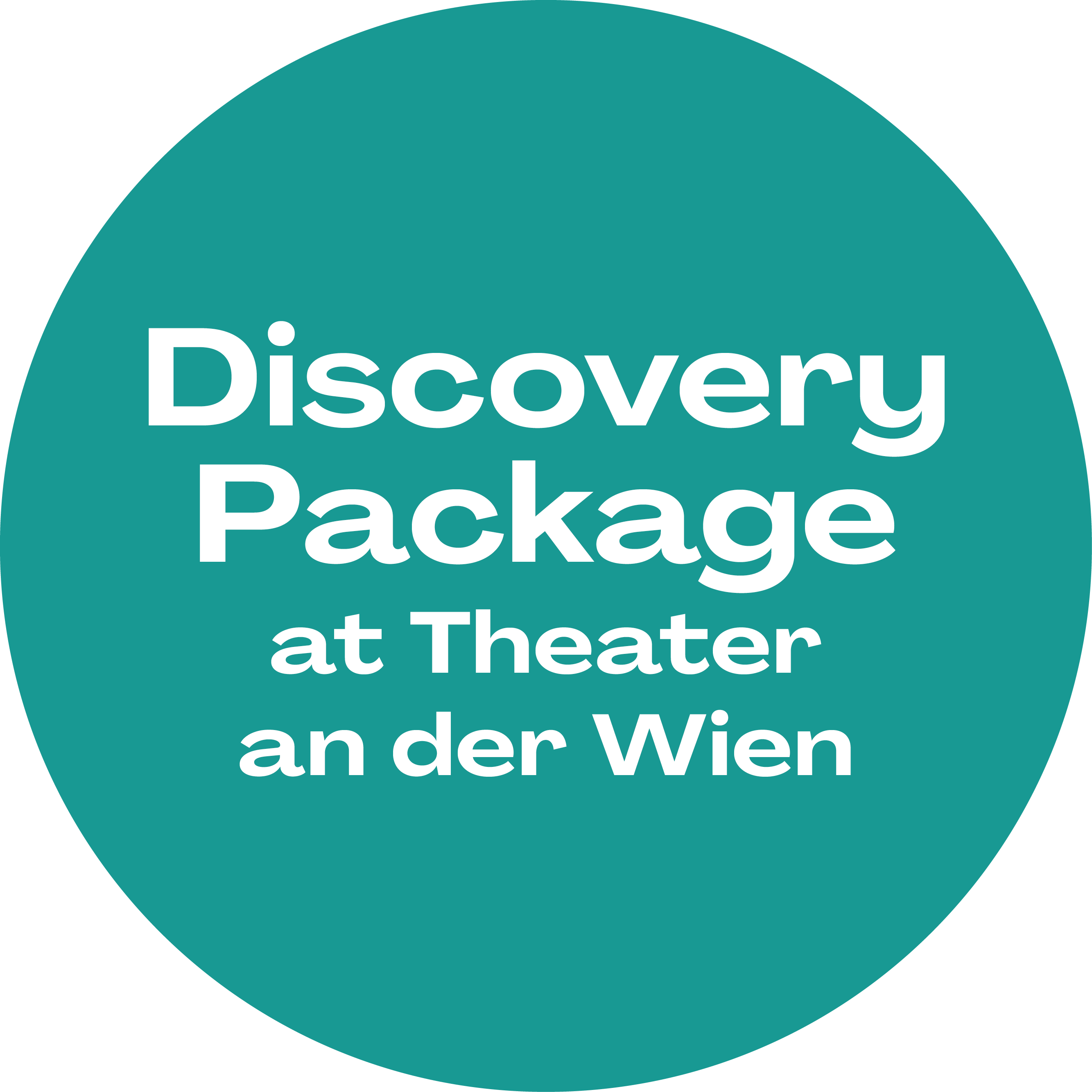 Discovery Package Theater an der Wien © Vereinigte Bühnen Wien